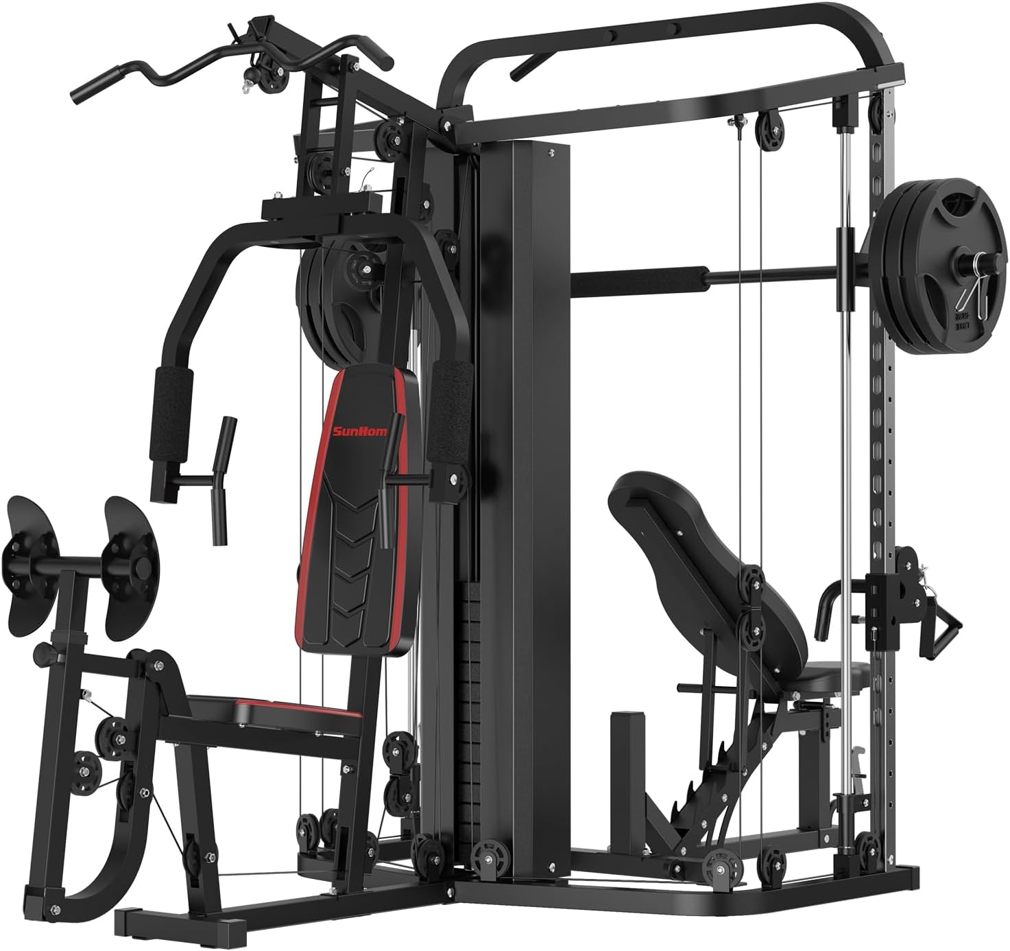 SunHome Home Gym Station with Bench